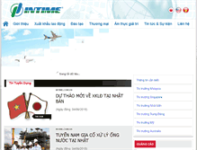 Tablet Screenshot of intime.com.vn